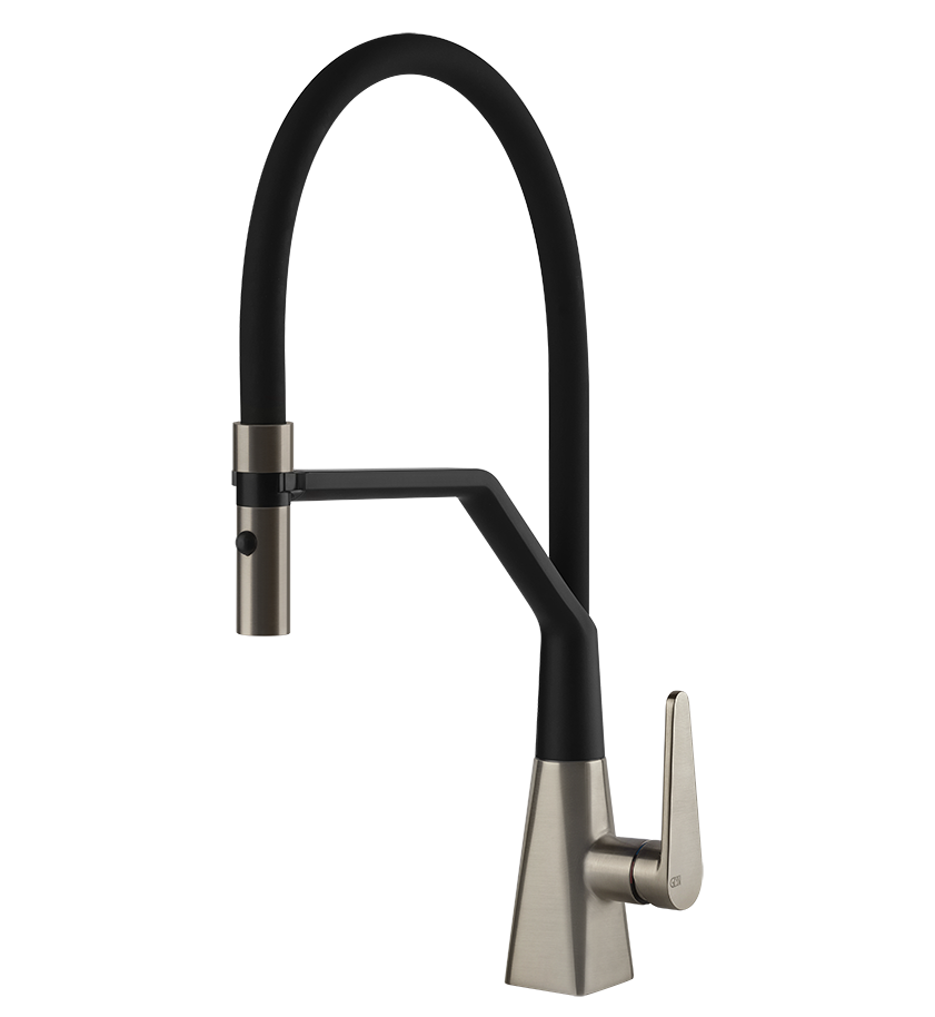 Смеситель кухонный Gessi Proton S Нержавеющая сталь (60113#149)