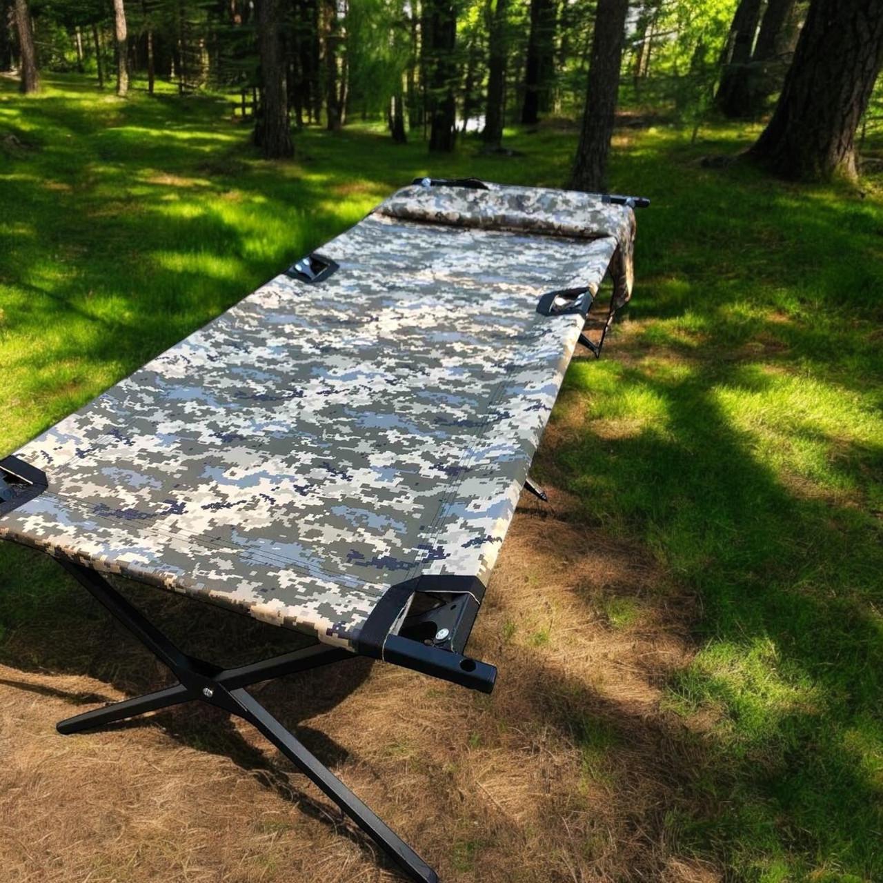 Раскладушка военная Aforse тип НАТО Пиксель (2422469390) - фото 3