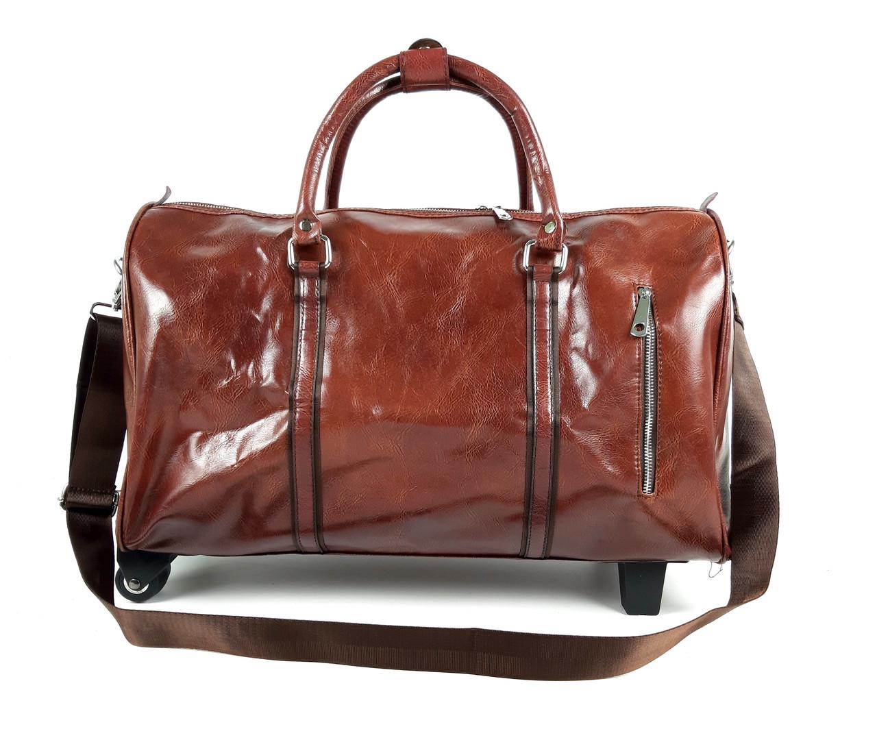 Сумка на колесах Sky travel 50х3420 см Коричневий (1348424603) - фото 4