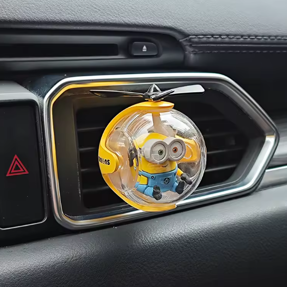 Ароматизатор с лопастями Миньон на решетку обдува (AR002) - фото 2 Ароматизатор с лопастями Миньон на решетку обдува (AR002) - фото 2