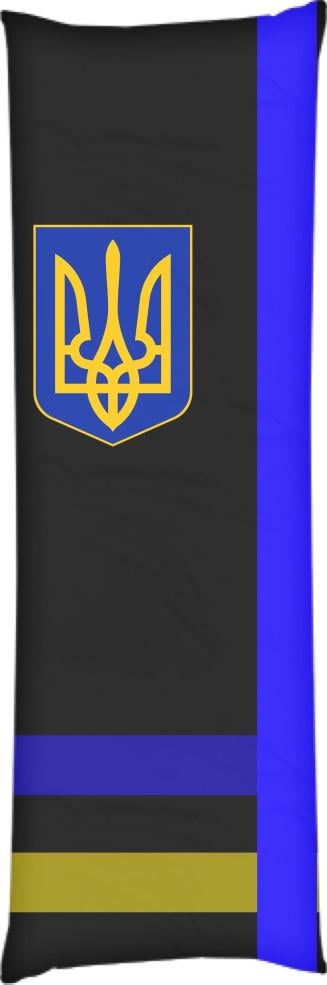 Подушка дакимакура Герб Флаг в Полоску 40x100 см (13533722)