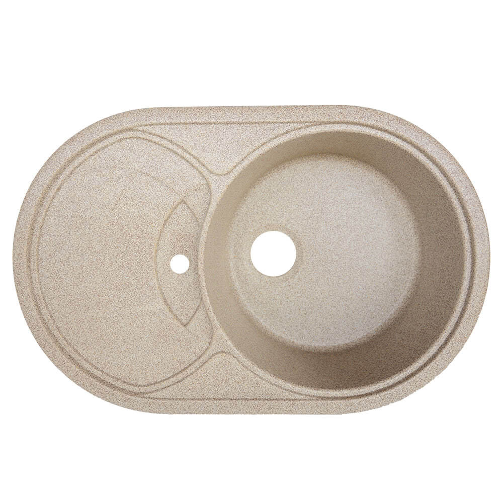 Мойка кухонная Platinum Lira 7750S Карамель (20939)