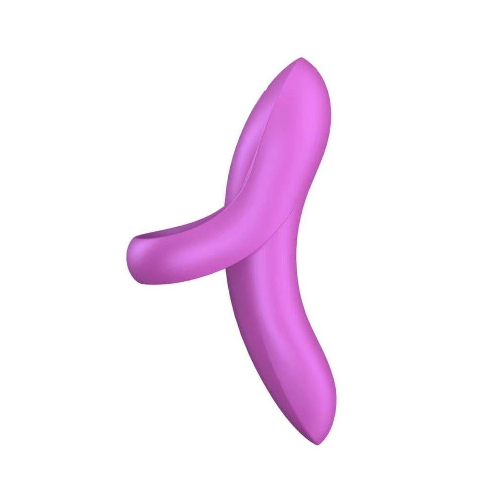 Вибратор на палец Satisfyer Bold Lover Dark Pink гибкий