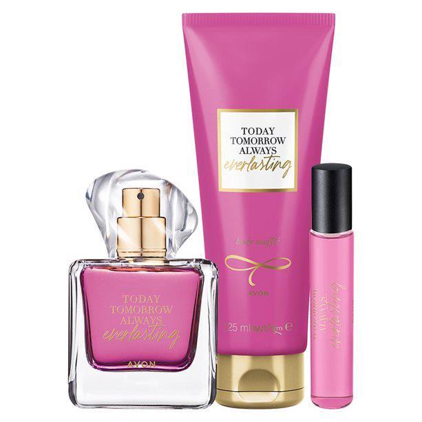 Набор женский парфюмированный Avon TTA Everlasting аромат 50/10 мл/парфюмированный крем для тела 125 мл
