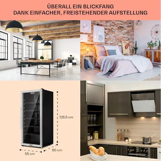 Холодильник витрина Klarsten Beersafe 7XL 242 л - фото 7 Холодильник витрина Klarsten Beersafe 7XL 242 л - фото 7