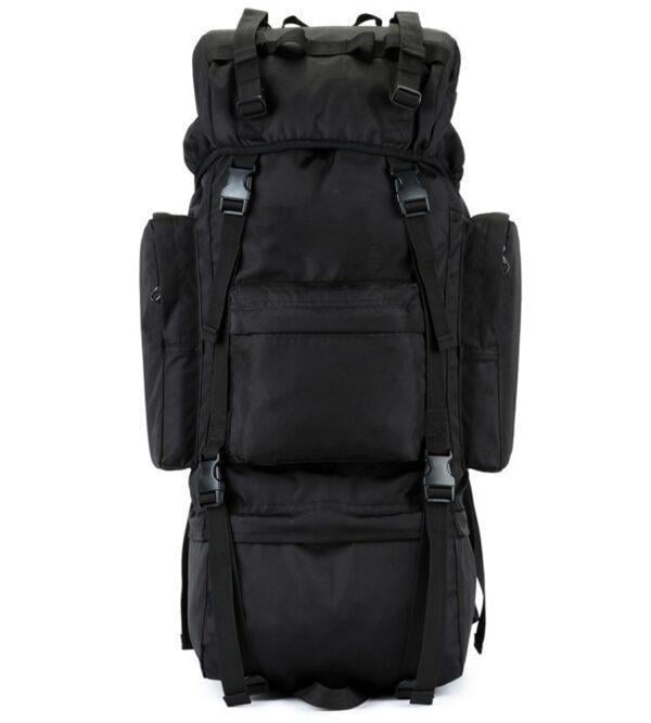 Рюкзак армейский с подсумками Tactical Travel A21 65х16х35 см 70 л Черный (8145)