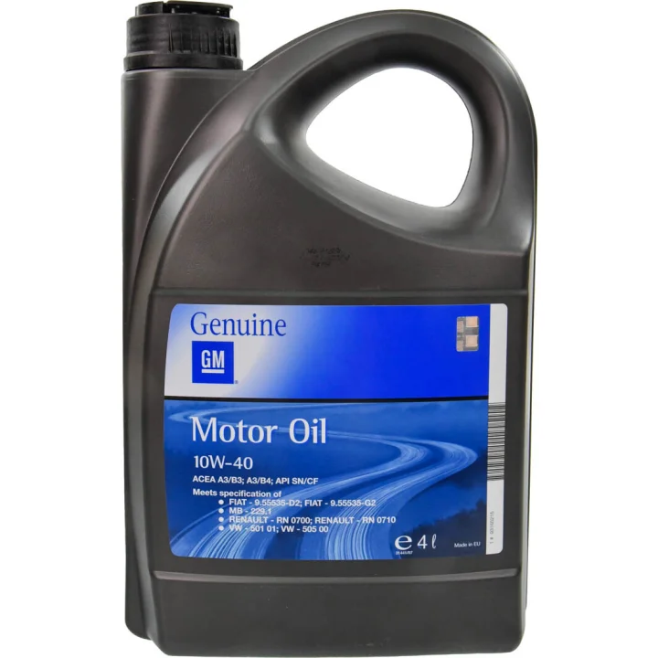 Моторное масло General Motors Semi Synthetic 10W-40 4 л (93165215) Моторное масло General Motors Semi Synthetic 10W-40 4 л (93165215)