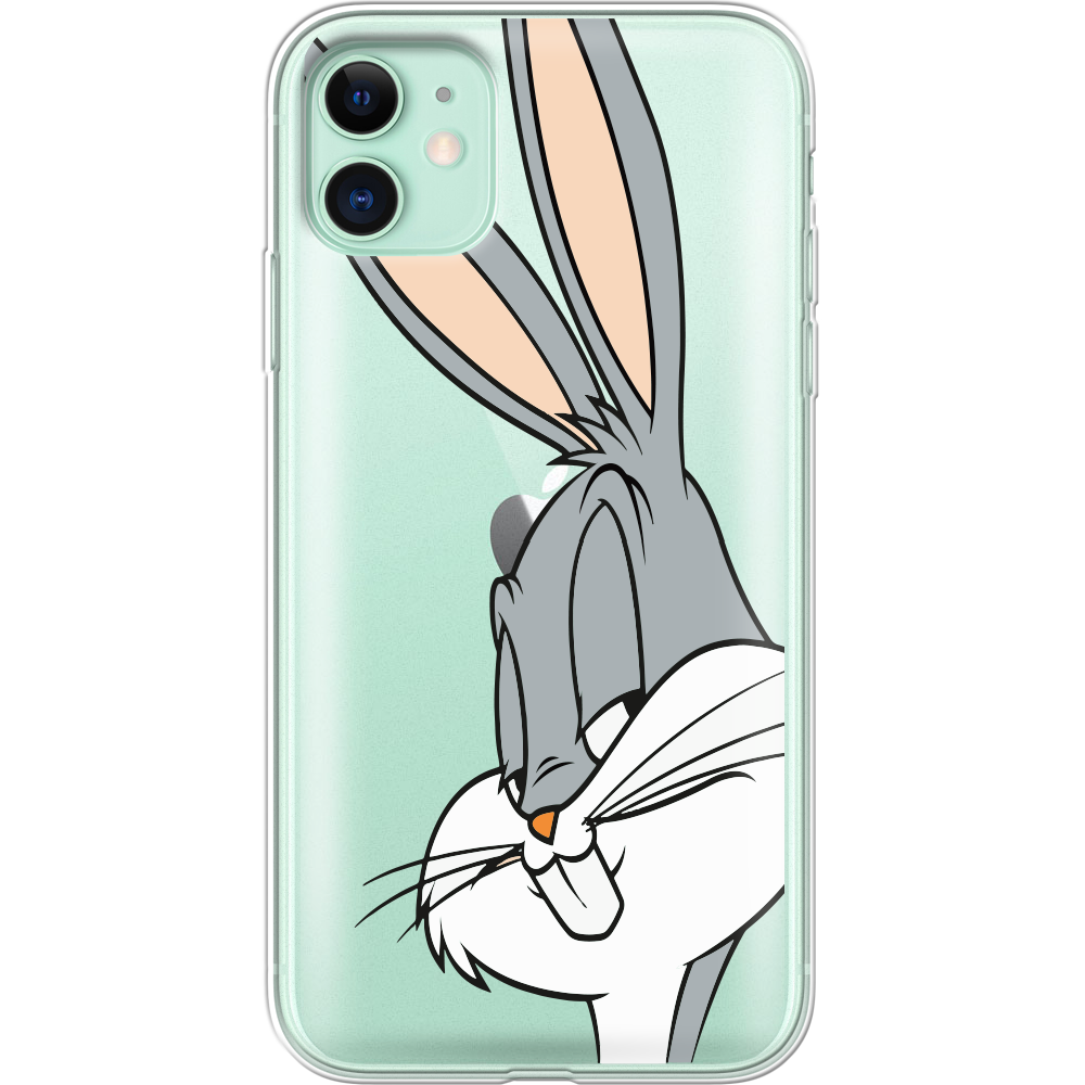 Чехол Boxface iPhone 12 mini Lucky Rabbit Прозрачный силикон (41084-bk81-41084)