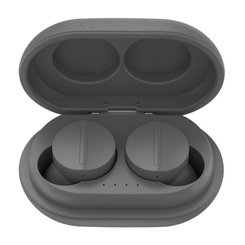 Наушники беспроводные Sabbat Vooplay 100 Glacier Bluetooth с чехлом для зарядки Серый (1167)