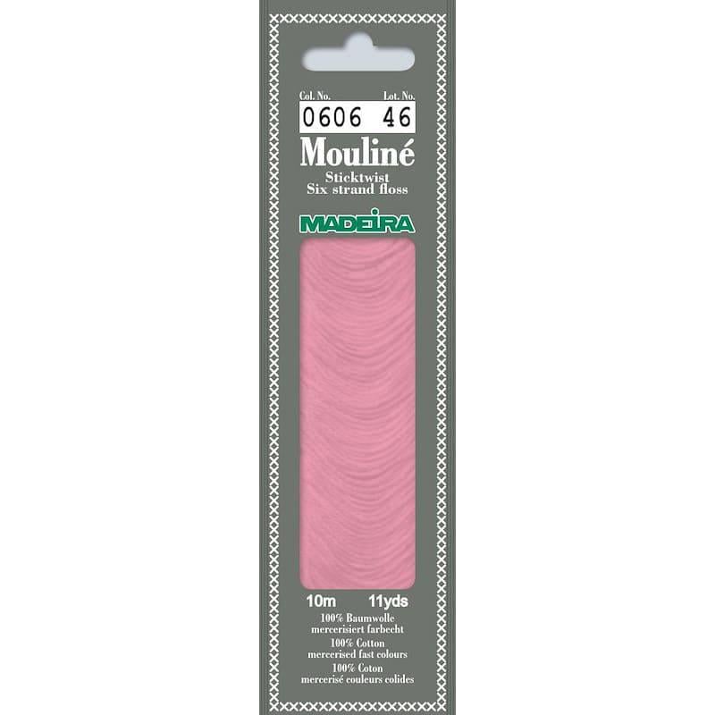Нитки мулине Madeira 0606 Mouline Пыльная роза