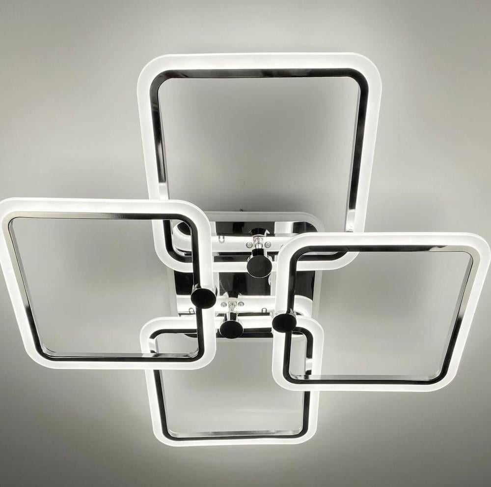 Люстра RGB на 4 рожка Chrome (A 2503/4L CH)