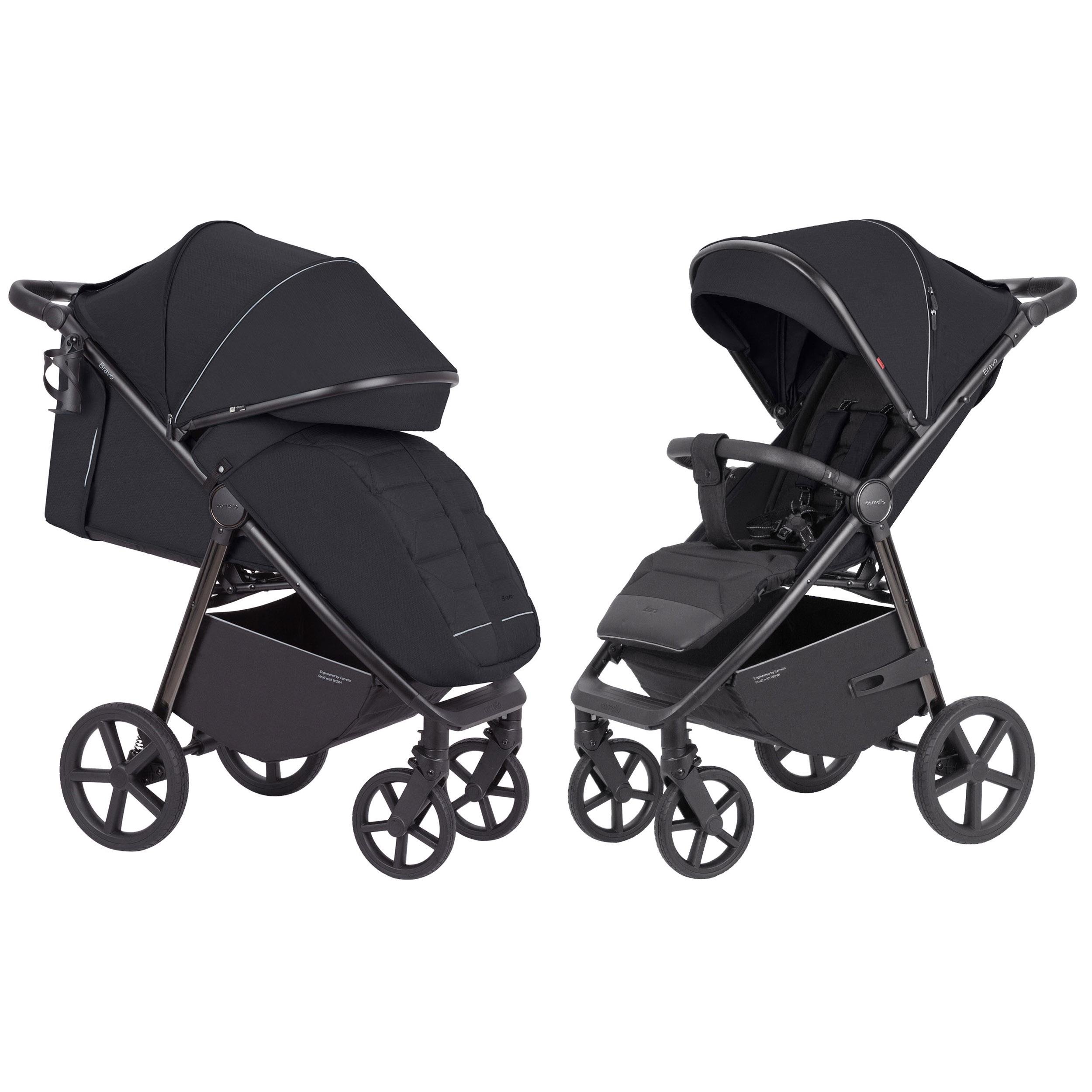 Коляска прогулянкова CARRELLO Bravo CRL-5515 Jet Black (14986675) - фото 2