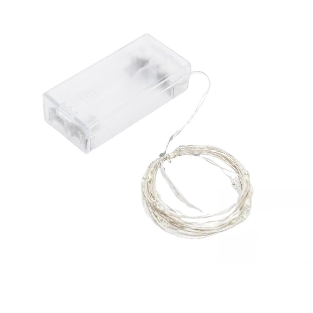 Гирлянда декоративная White BM-30W 3 м 30 диодов питания 2xAA Белый (30167592)