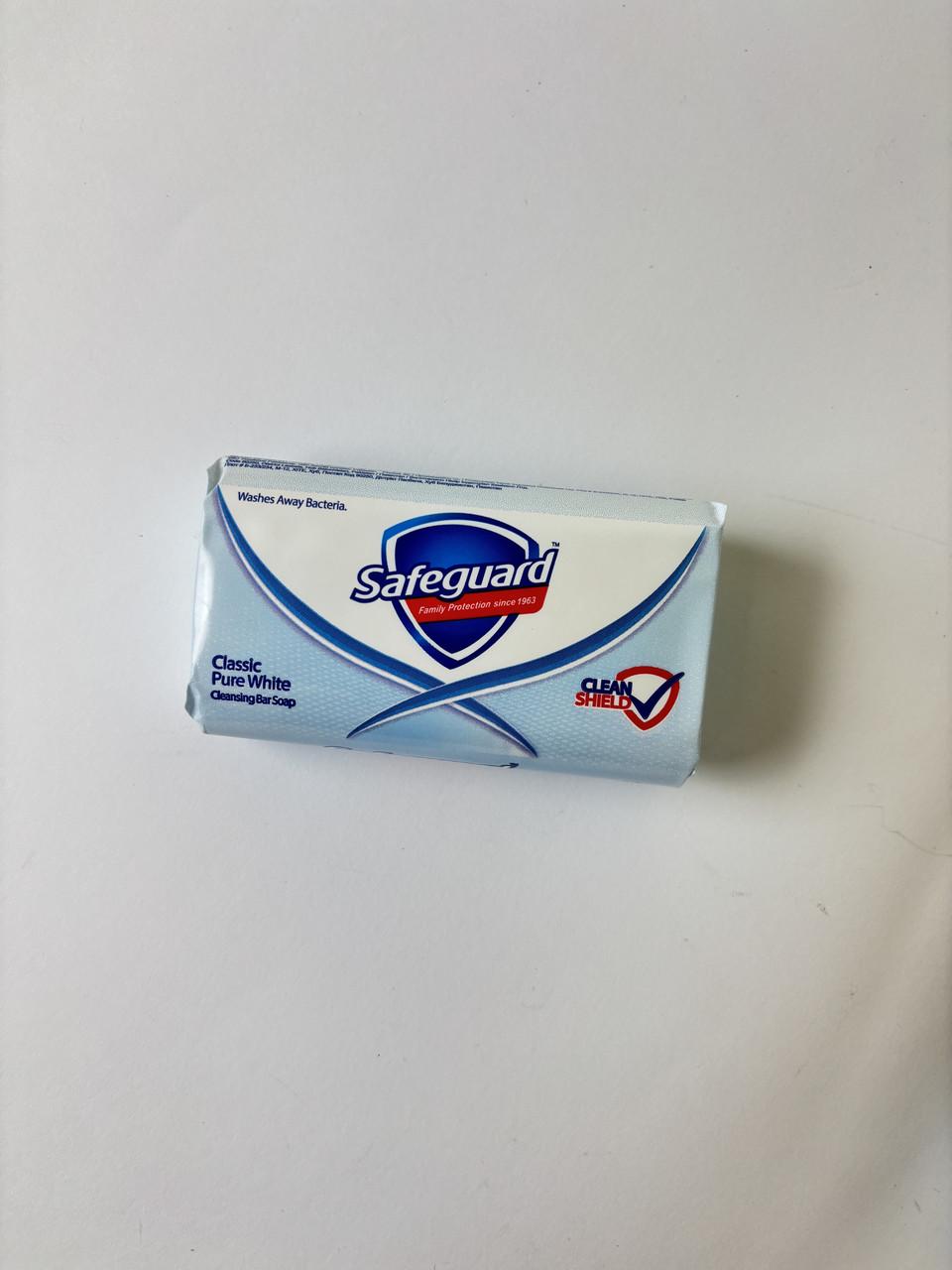 Мыло твердое туалетное SAFEGUARD Классическое 90 г Белое (2673108352)