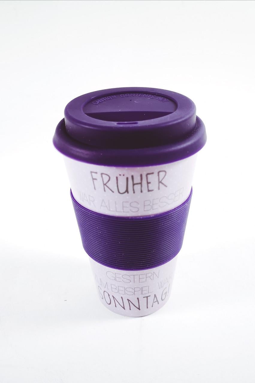 Кружка To Go Becher Bambus Fruher 350 мл (1057797535)