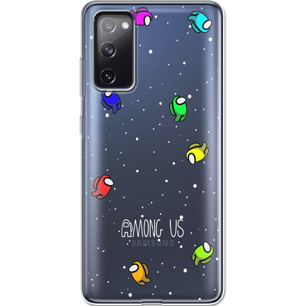 Чехол Boxface Samsung G780 Galaxy S20 FE Among Us Invisible Прозрачный силикон (41035-bk76-41035)