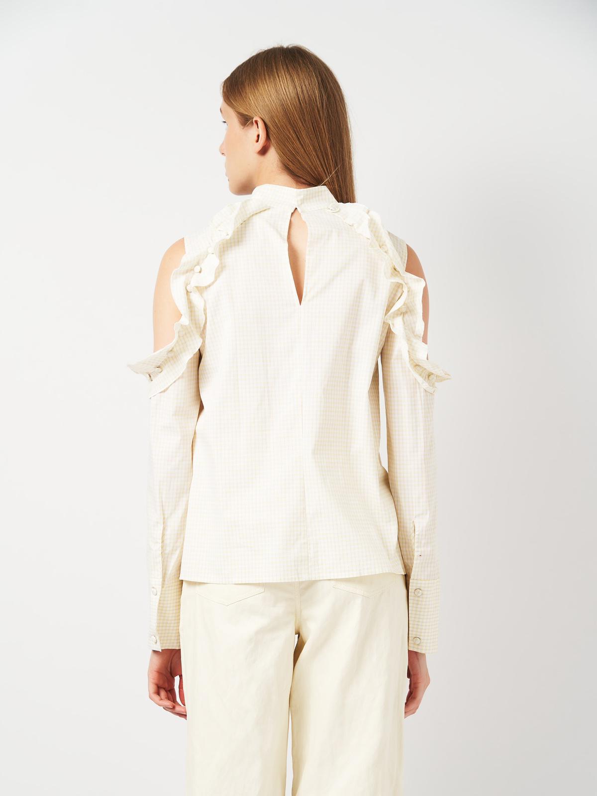 Блуза р. 38 Молочний (5555001ral) - фото 2 Блуза р. 38 Молочний (5555001ral) - фото 2