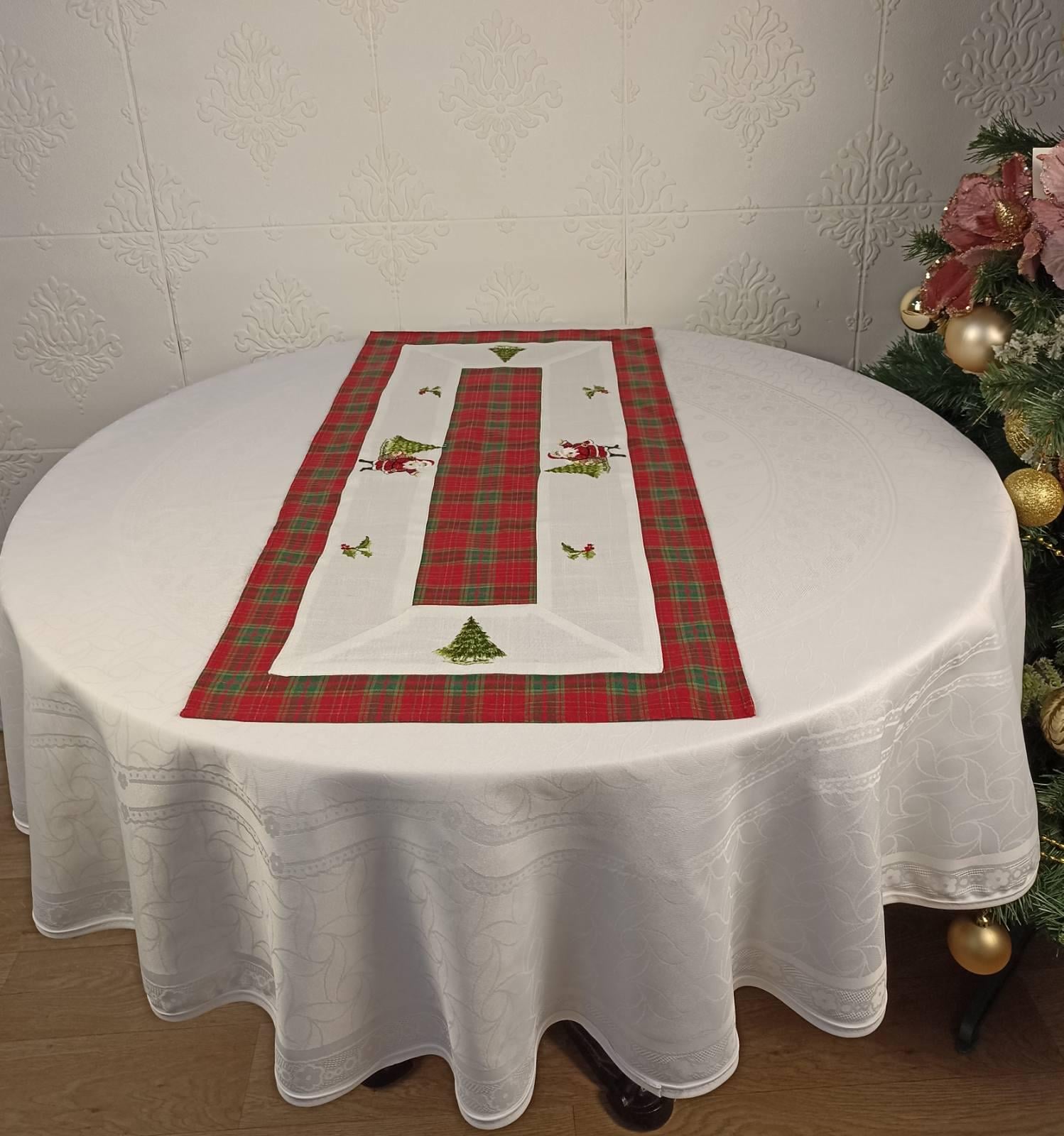 Дорожка новогодняя Santa 40x90 см (CN36902)
