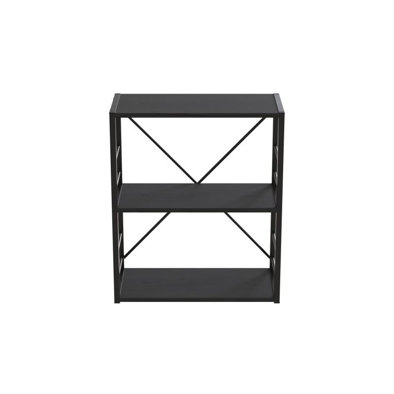 Етажерка Ferrum-decor Konekt 3/60 метал/ДСП Чорний/Сосна Кембра (FRD-104259) - фото 2 Етажерка Ferrum-decor Konekt 3/60 метал/ДСП Чорний/Сосна Кембра (FRD-104259) - фото 2