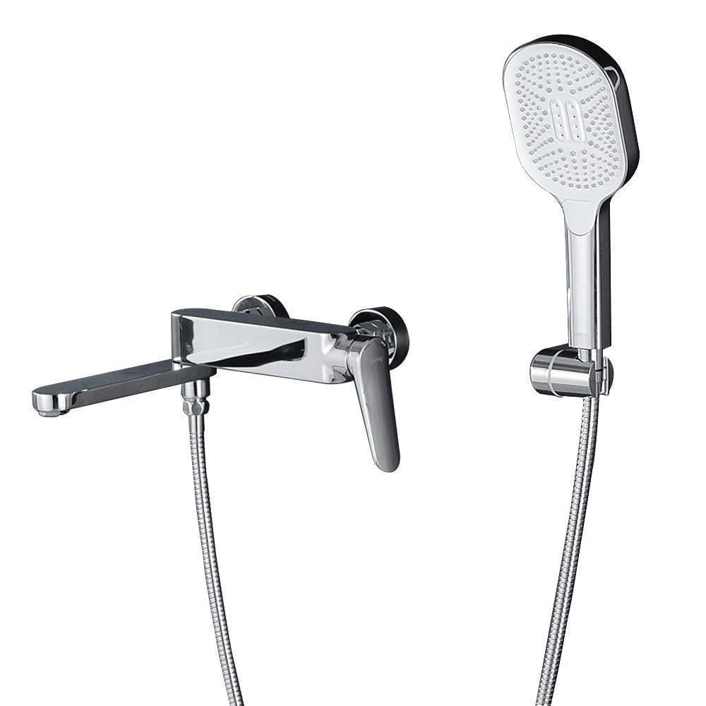 Смеситель для ванны Gappo G3210 поворотный излив Хром (26922147)