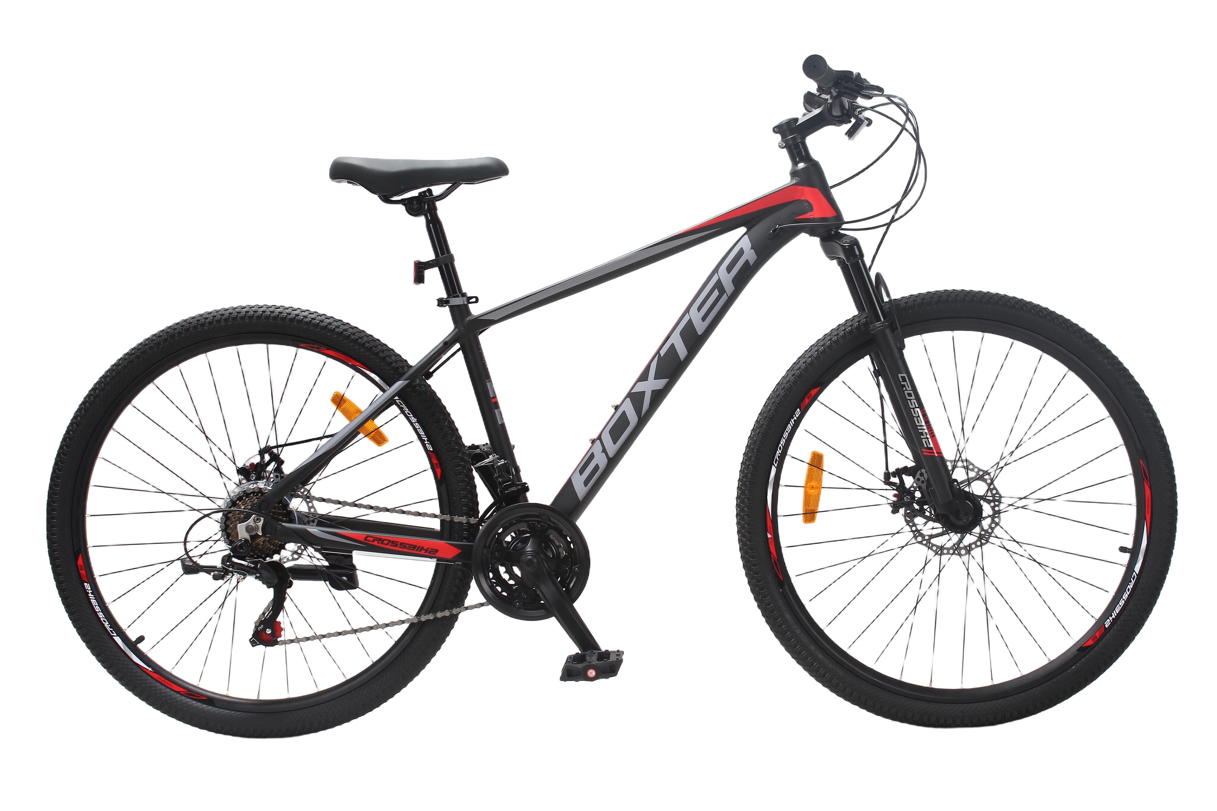 Велосипед CrossBike BOXTER 27,5" 17" Чорно-Червоний