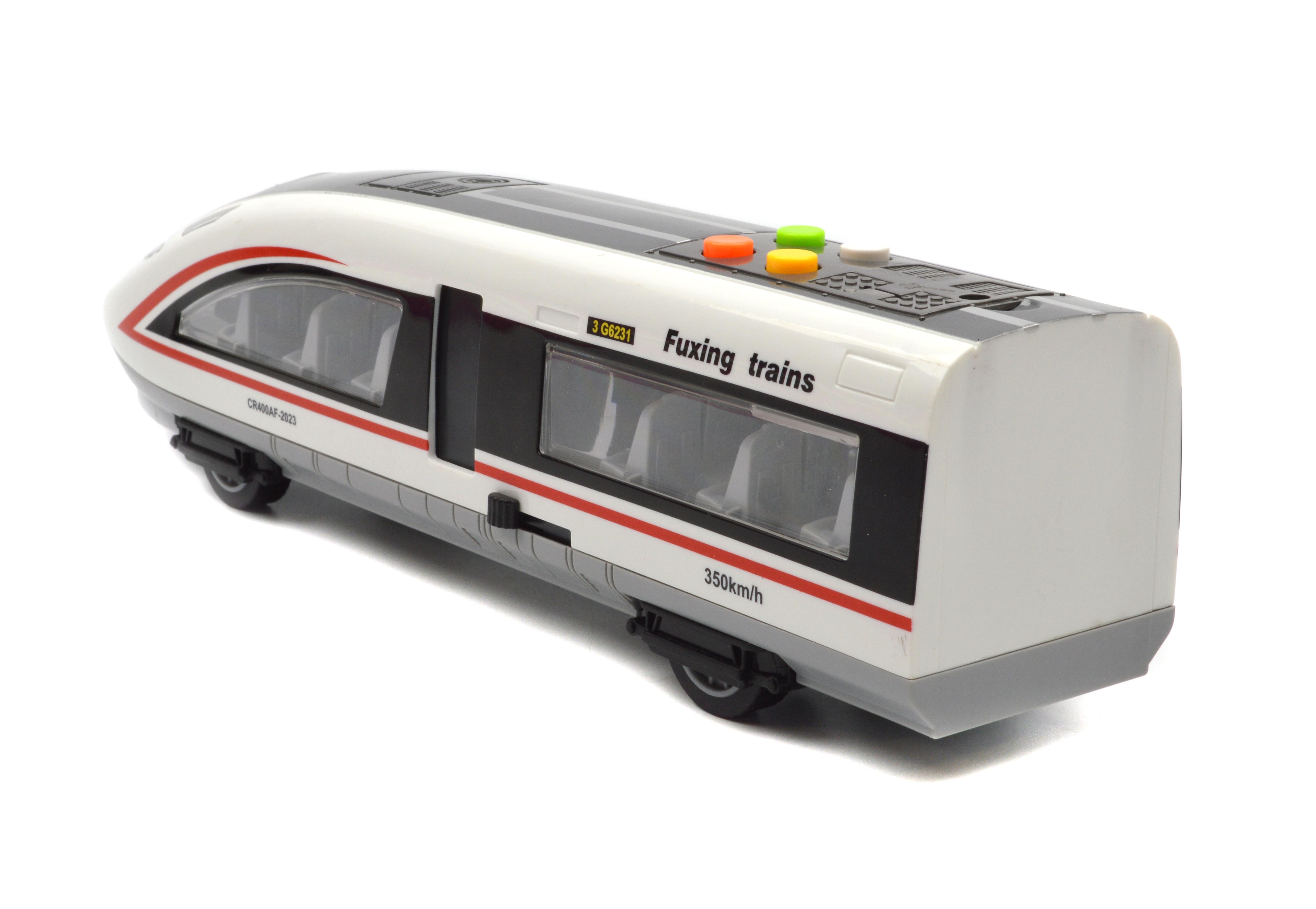 Іграшка швидкісний поїзд інерція/світло/звук/відкриваються двері (WY971A) - фото 3 Іграшка швидкісний поїзд інерція/світло/звук/відкриваються двері (WY971A) - фото 3