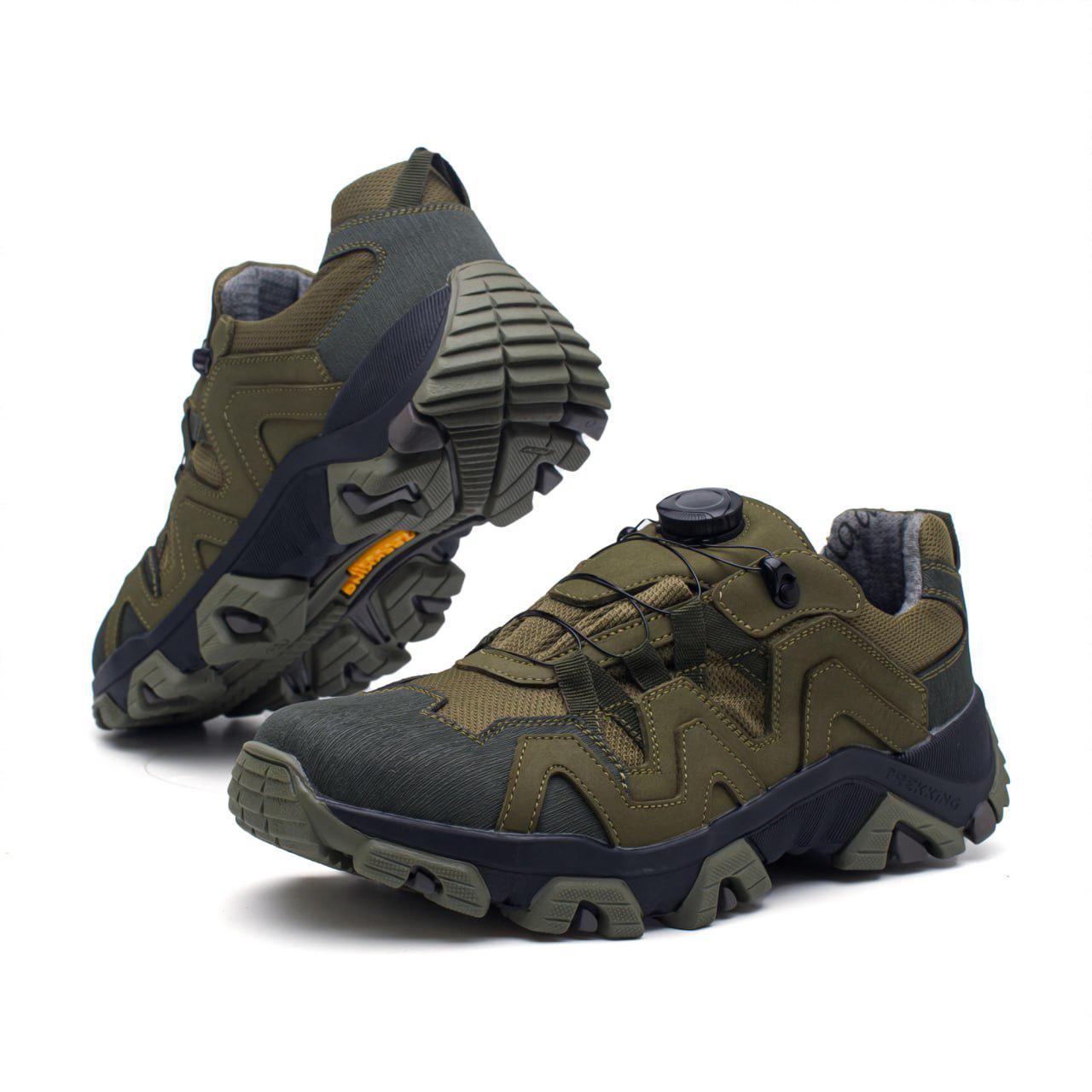 Кросівки чоловічі демісезонні натуральний нубук автошнурівка р. 43 Хакі - фото 3 Кросівки чоловічі демісезонні натуральний нубук автошнурівка р. 43 Хакі - фото 3