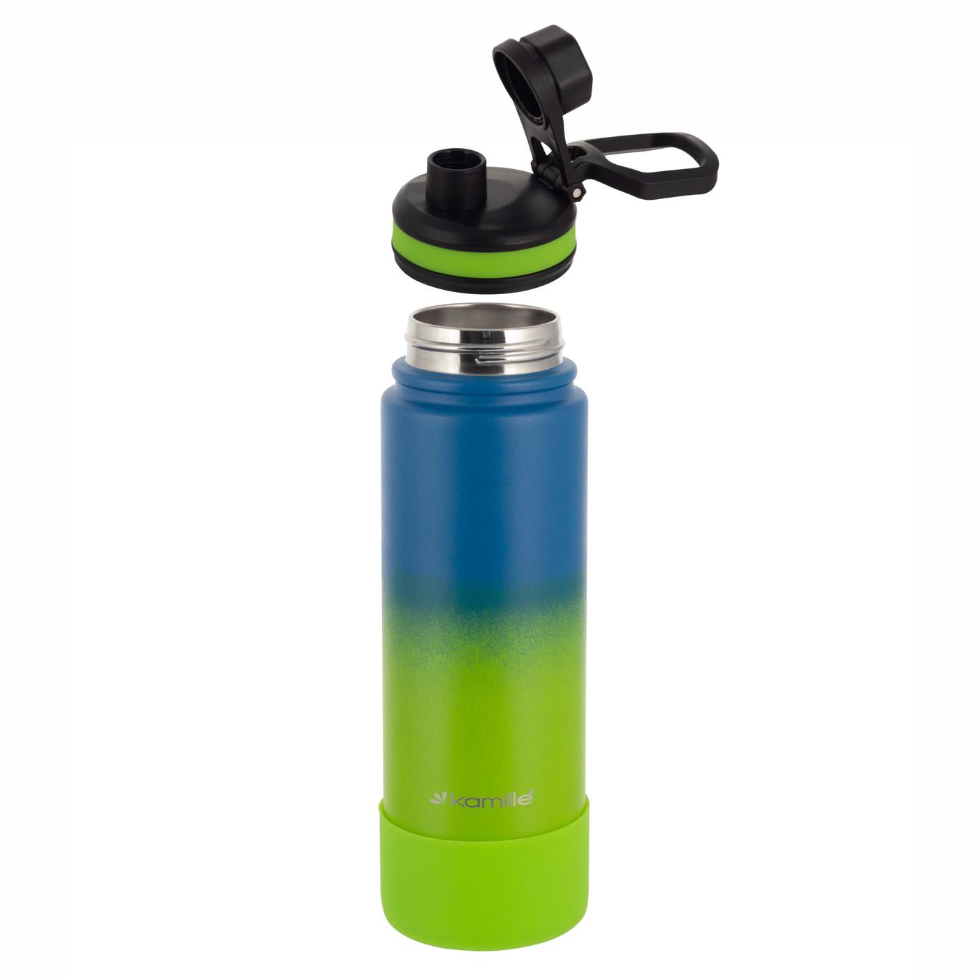 Термос для чая/для кофе Kamille из нержавеющей стали 720 мл Зеленый - фото 2 Термос для чая/для кофе Kamille из нержавеющей стали 720 мл Зеленый - фото 2