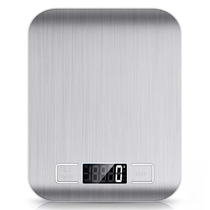 Ваги кухонні електронні ААА до 10 кг Сірий (1454)