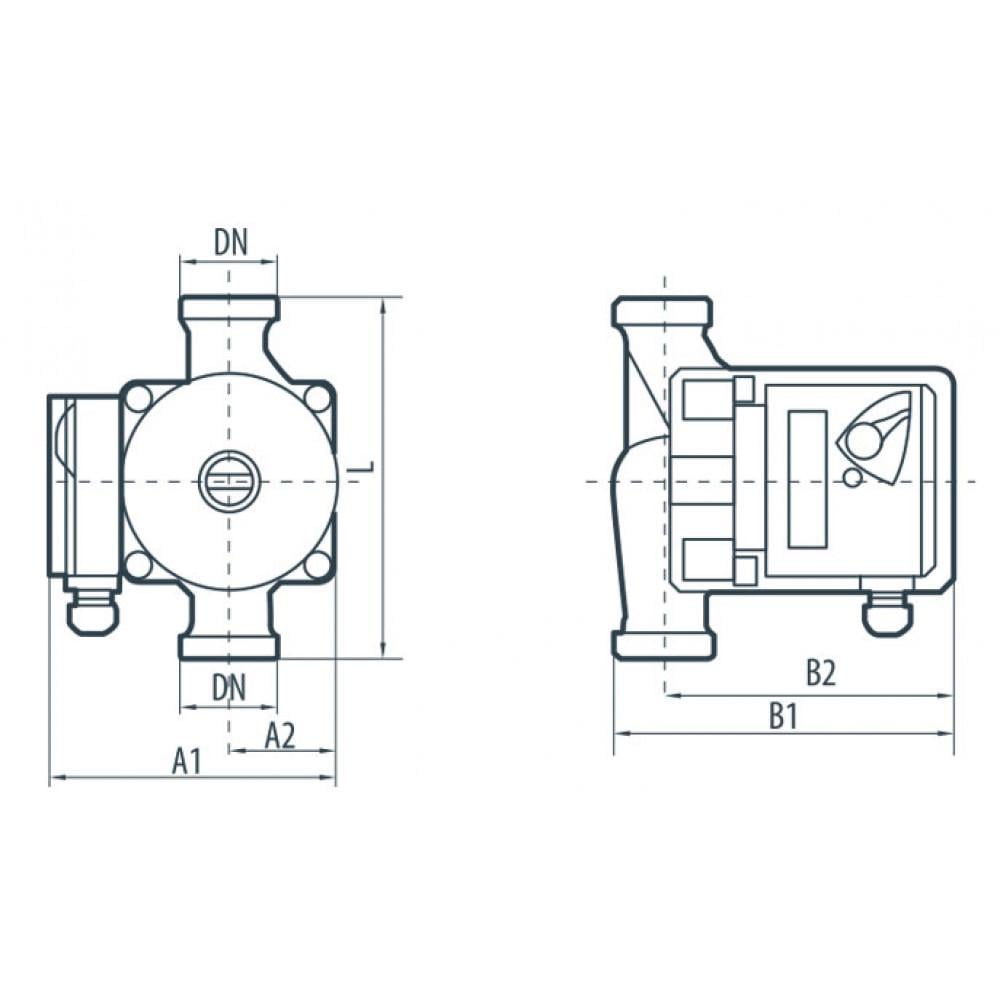 Циркуляційний електронасос Sprut GPD32-8S-180 та приєднувальний комплект від -10 до 110°С (4823131304361) - фото 2 Циркуляційний електронасос Sprut GPD32-8S-180 та приєднувальний комплект від -10 до 110°С (4823131304361) - фото 2