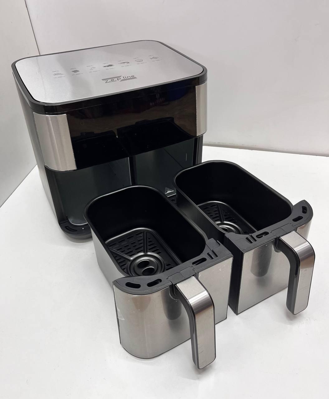 Аэрофритюрница ZepLine ZP-209 на 2 чаши 4000 Вт 12 л (30168403) - фото 4