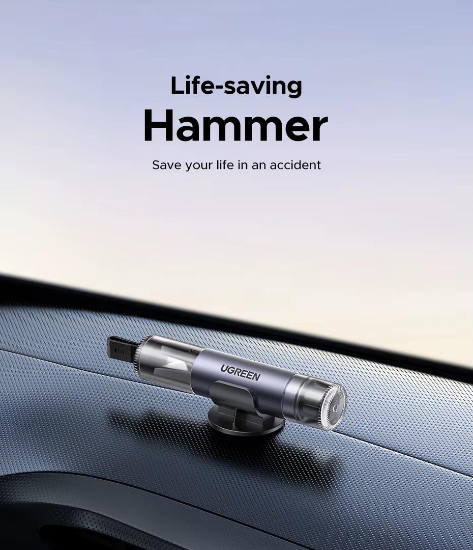 Різак для ременів безпеки UGREEN LP821 Grey (35347) - фото 12 Різак для ременів безпеки UGREEN LP821 Grey (35347) - фото 12