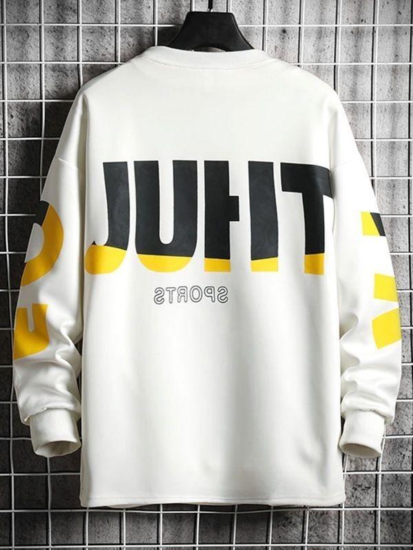 Світшот чоловічий з принтом Pin-000-30639 S Білий (2711524606) - фото 2 Світшот чоловічий з принтом Pin-000-30639 S Білий (2711524606) - фото 2