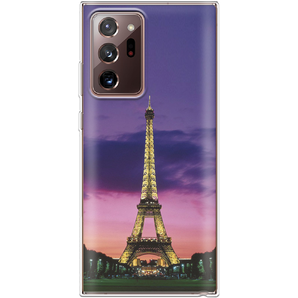 Чехол Boxface Samsung N985 Galaxy Note 20 Ultra Полночь в Париже Прозрачный силикон (40573-up964-40573)