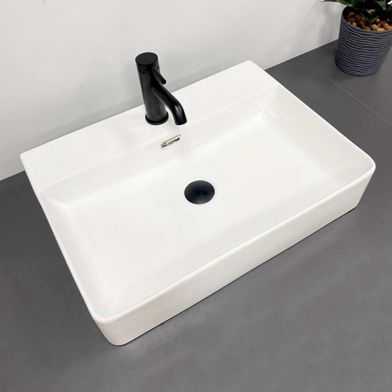 Умивальник VBI BITONTO M накладний підвісний White (2958591984)