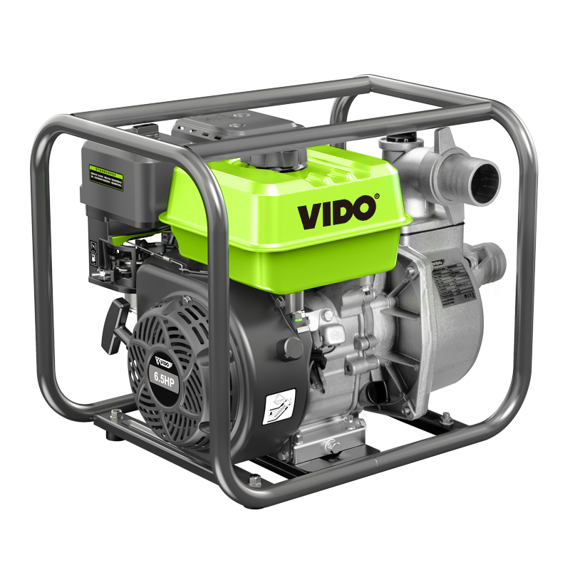 Мотопомпа бензиновая Vido WD020325055 50 мм 5.5 кс (27563497) Мотопомпа бензиновая Vido WD020325055 50 мм 5.5 кс (27563497)