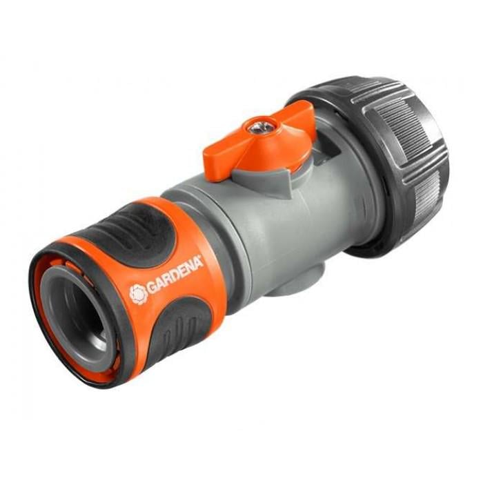 Коннектор с регулятором Gardena для шланга 19 мм 3/4" (00943-50.000.00)