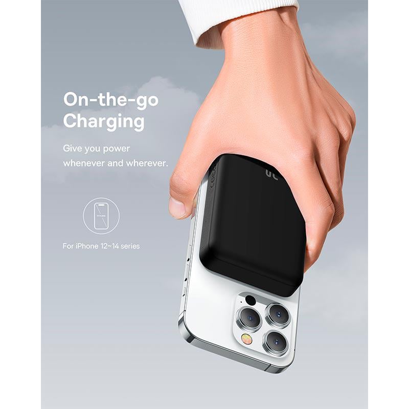 Повербанк BASEUS PPCX110201 10000 mAh Type-C 30W 3A Black (13968413) - фото 6