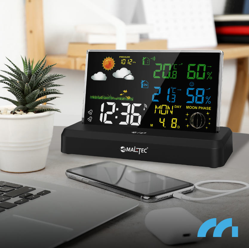Метеостанция беспроводная Maltec Daily2000M (2451698282) - фото 9