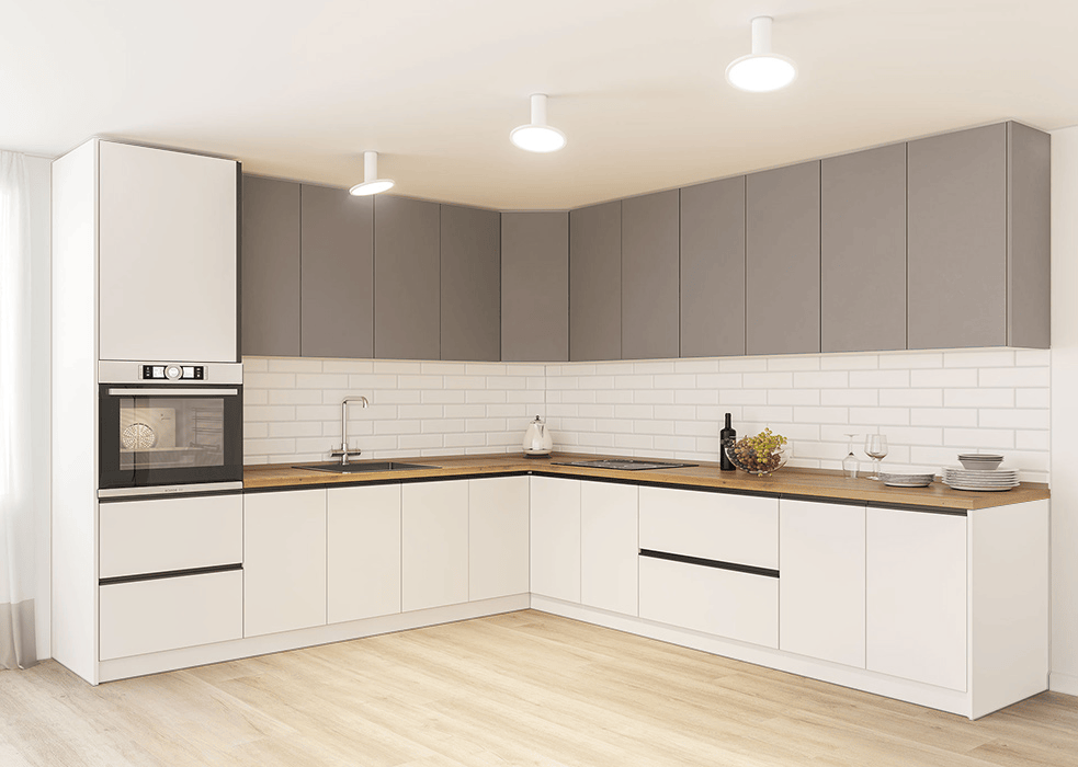 Кухня модульная Sophie Белый/Серый (000-001-1006)