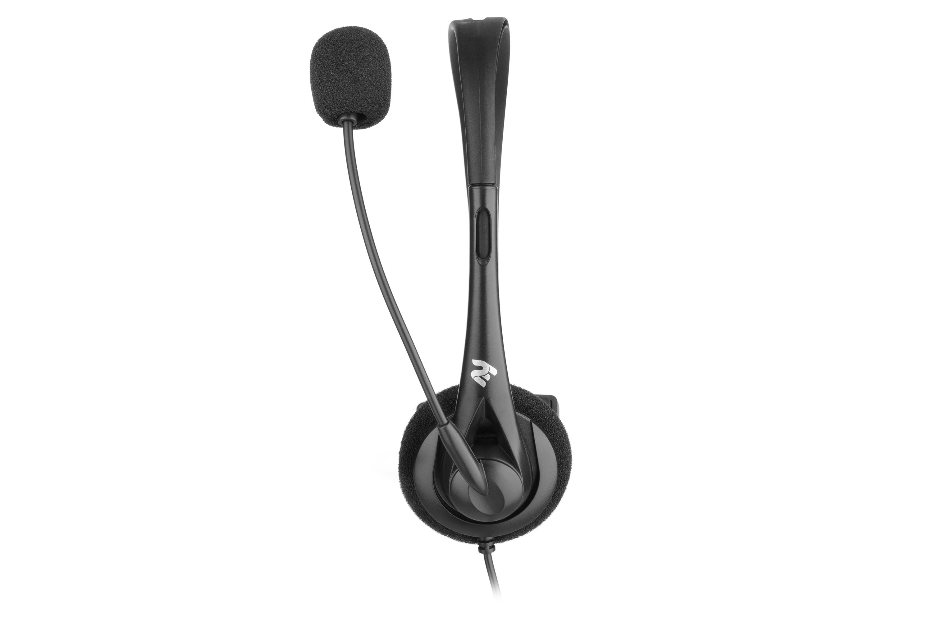 Гарнитура 2E On-ear CH11 проводная с USB микрофон 2 м Черный (620695) - фото 5 Гарнитура 2E On-ear CH11 проводная с USB микрофон 2 м Черный (620695) - фото 5