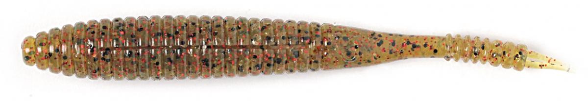 Слаг Lucky John S-Shad 3,8 Green Pumpkin 5 шт. (140112-PA03)