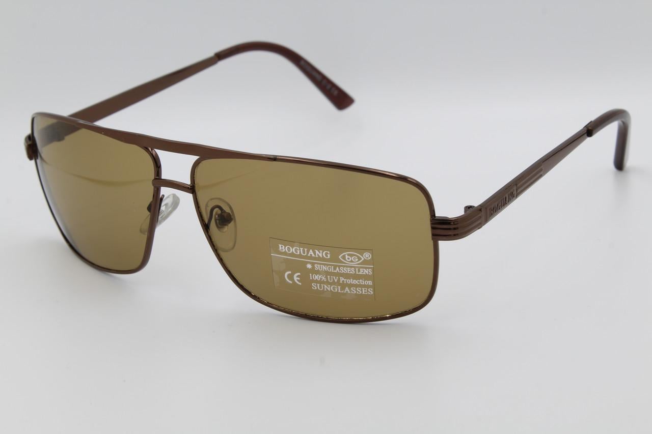 Солнцезащитные очки мужские стекло Boguang BBG8528 С2 (2610552243)