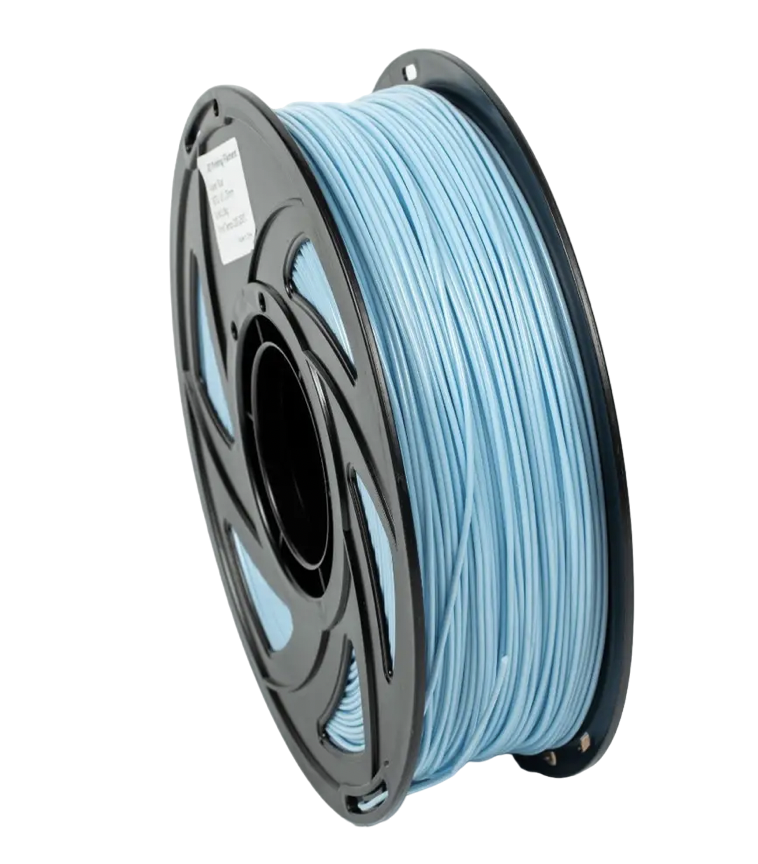 Пластик для 3D-принтера PETG Filament 1,75 мм 1 кг Світло-блакитний (UA3D425-Water Blue)