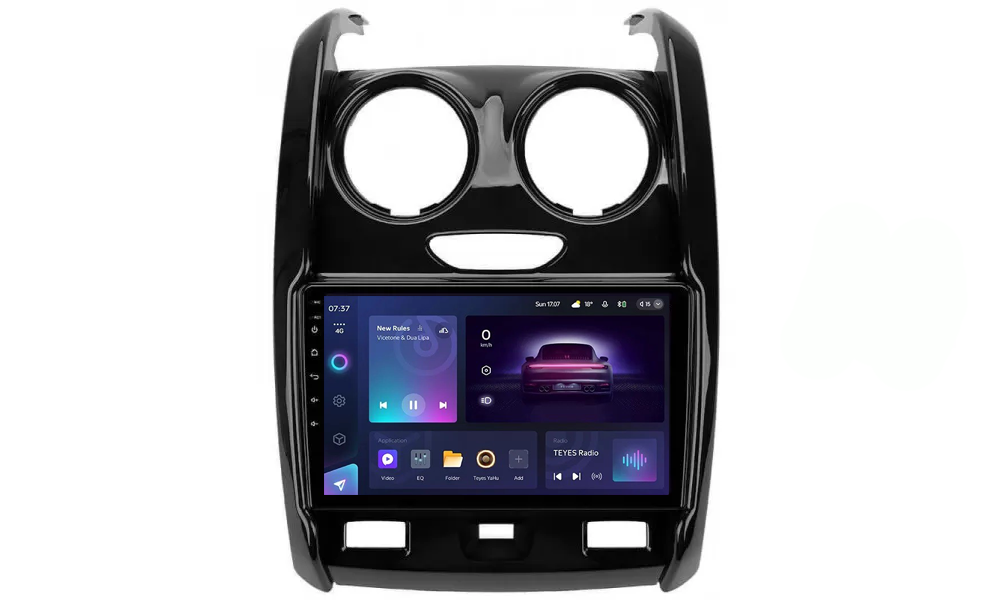 Штатна магнітола Teyes CC3 2K 4+32 Gb Renault Duster 2015-2020 L1 9" (AR-75791)
