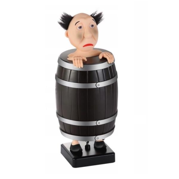 Портсигар с приколом Мужчина в бочке с приколом с автоподачей на 10 сигарет Портсигар с приколом Мужчина в бочке с приколом с автоподачей на 10 сигарет