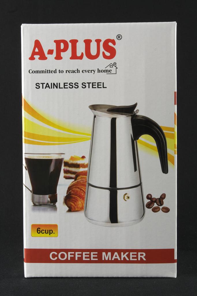 Кофеварка A-Plus 2088 нержавеющая сталь (DR001320) - фото 2