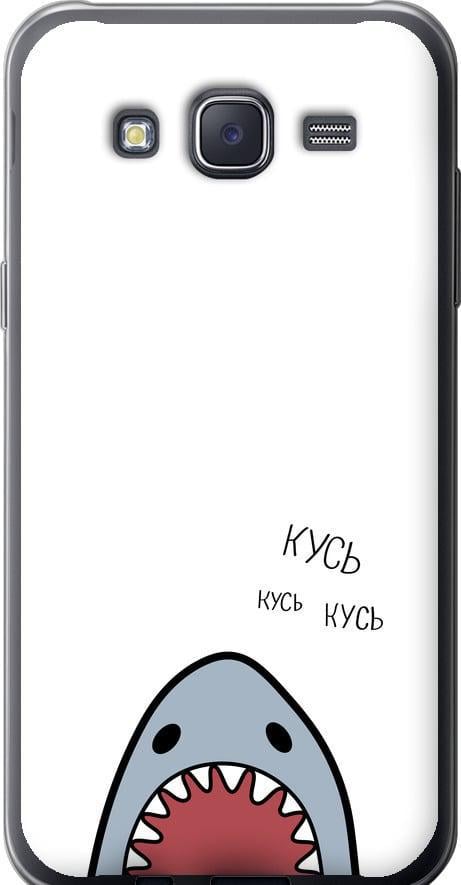 Чехол на Samsung Galaxy J5 (2015) J500H Акула (4870t-100-42517)