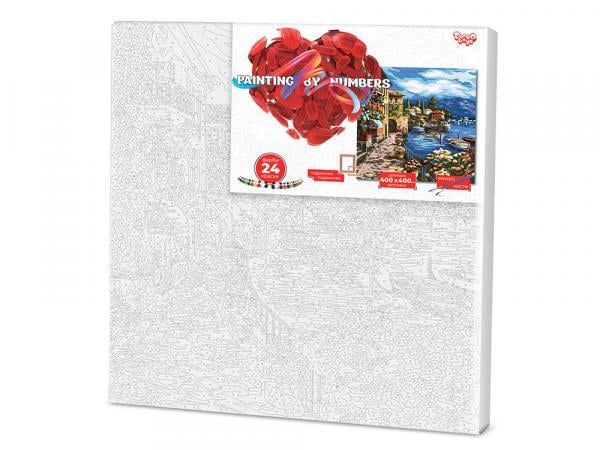 Картина по номерам Danko Toys 40х40 см Набережная (KpNe-02-09) Картина по номерам Danko Toys 40х40 см Набережная (KpNe-02-09)