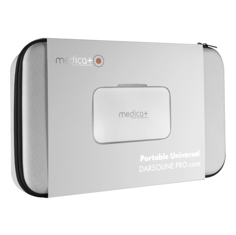 Кейс для дарсонваля MEDICA+ Case Pro з оксфордської тканини 38,5х23х6,8 см Сірий (33143569)